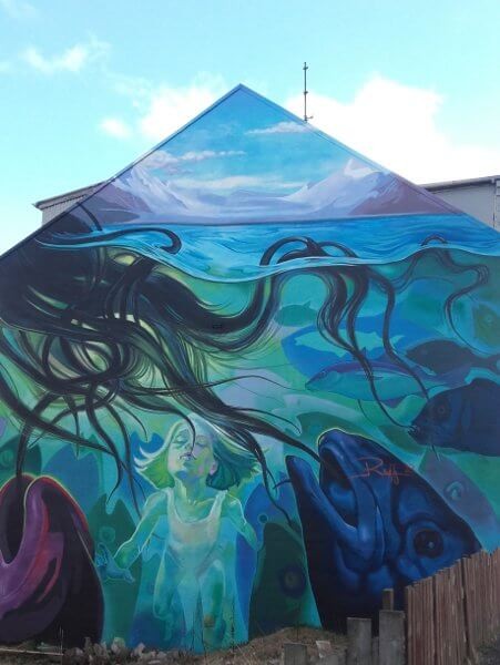 Magnifique street art en Islande