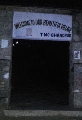 Entrée du village Ghandruk