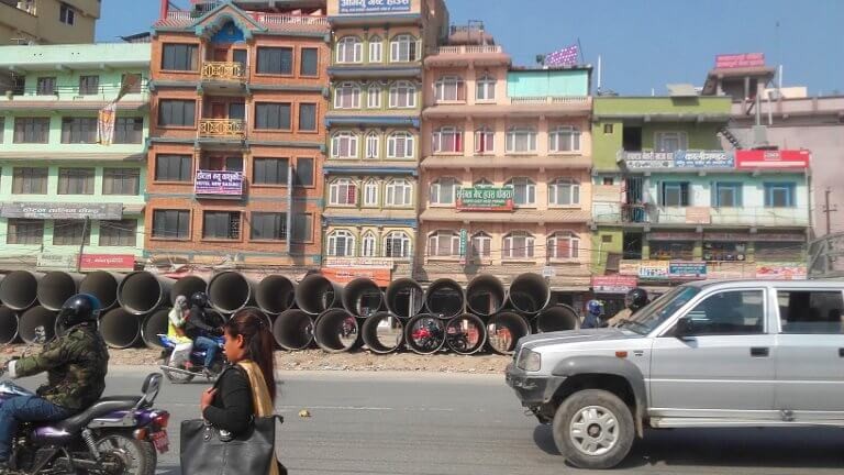 Aperçu de la circulation à Katmandou